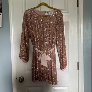 Mint Julep Sequin Dress
